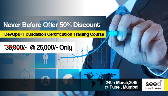 seed_workshops's tweet image. Never Before Offer 50% Discount
@25,000/- Only
DevOps® Certification Training course In Pune, Mumbai. Apply Now: goo.gl/jwYpHX
#devopsfoundationcertification, #devopsinterviewquestions, #devopsinterviewquestionsandanswers, #devopstrainingmaterial, #devopsvideotutorial