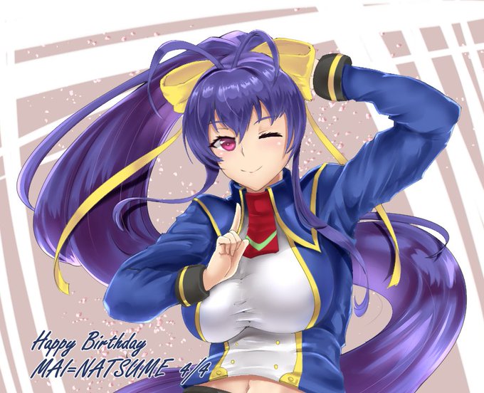 マイ誕生日おめぇえ
 #マイ #BLAZBLUE #HBD #BB_10th #BB10周年 