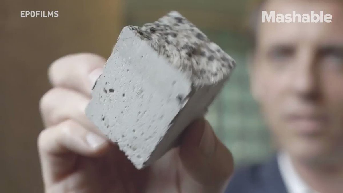 LumEnrich's tweet photo. Mashable: This concrete heals itself. Repeat: It heals itself https://t.co/hLMuaB6iyc https://t.co/gWTzOnnH1v