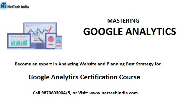 nettechindia1's tweet image. Learn #GoogleAnalyticsCourse from NetTech India, best #GoogleAnalyticsTrainingInstitute which offers #GoogleAnalyticsCertification that is targeted toward web designers, web analysts, online marketers. Call 9870803004/5, or Visit: nettechindia.com/software/cours…