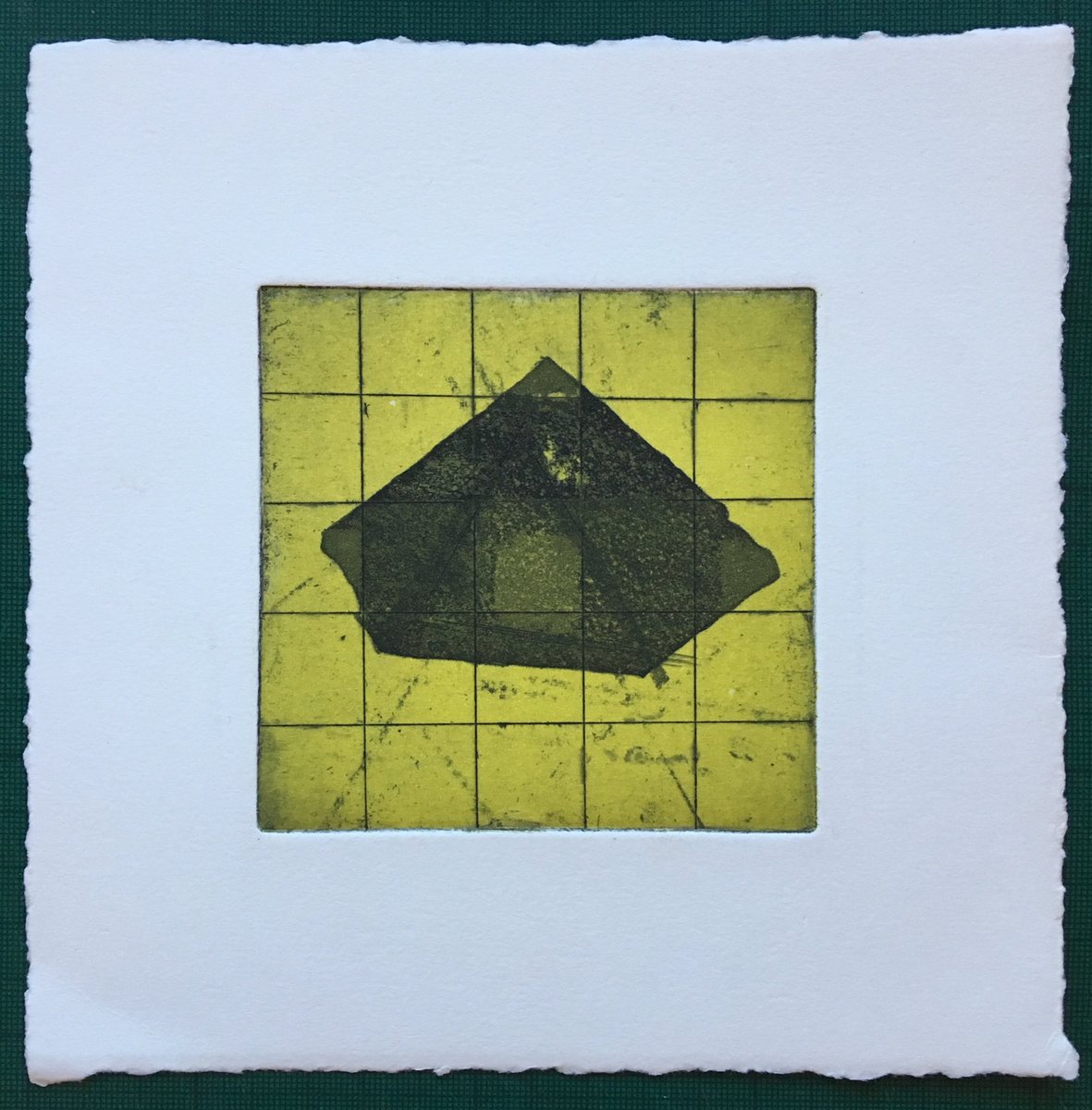 ajanefrance's tweet photo. Small etching #Ghostlines #printfest7 #onthewall #ukprintmaking #etching #Sevenoaks https://t.co/nM8OEYrUPR
