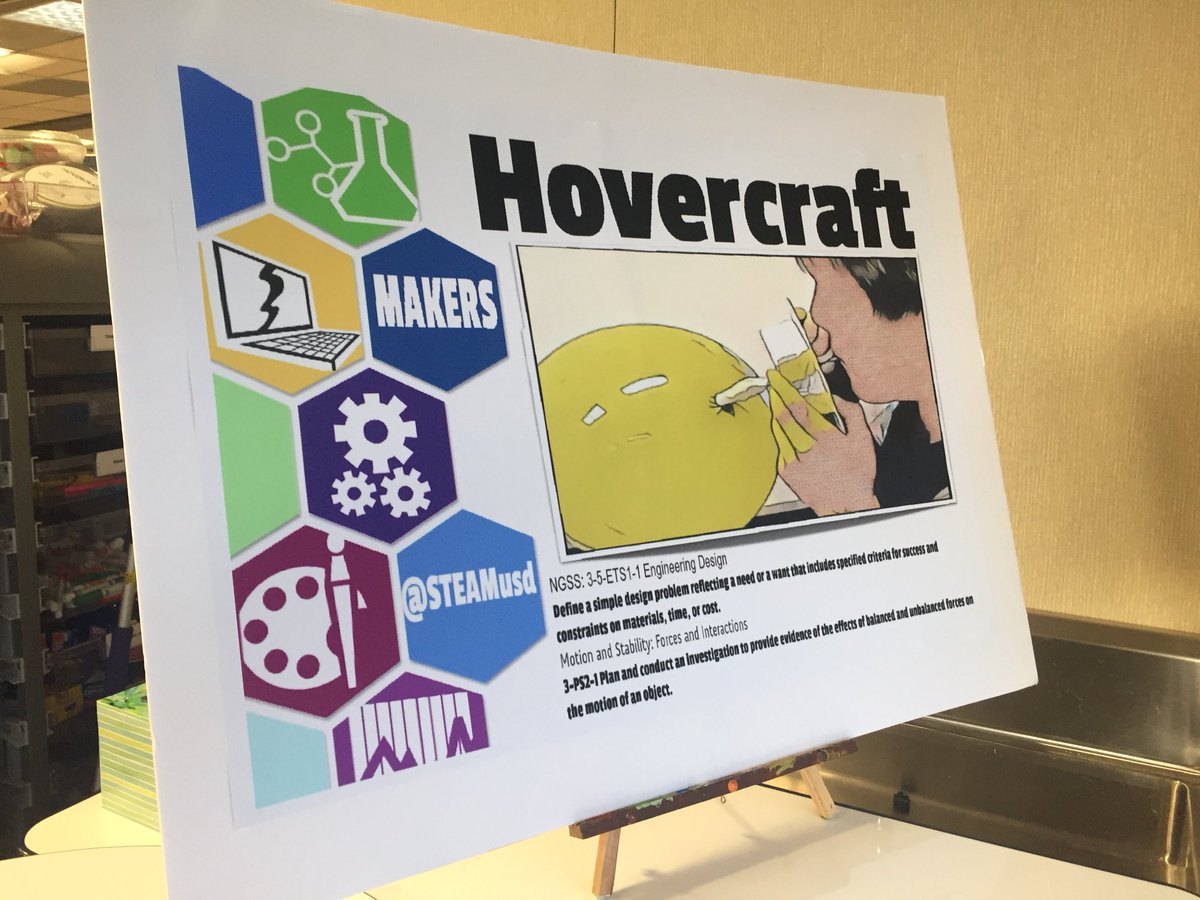 Jen (@jen_petroff) on Twitter photo @USD_SUP <a href="/MrScharerE/">Eric</a> <a href="/STEAMusd/">USD Makerspaces</a> <a href="/NoddinElem/">Noddin Elementary</a> <a href="/NoddinHSC/">Noddin HSC</a> <a href="/SJellin/">Sheree Jellinek</a> @InnovativeStock The balloon blowing for the hovercrafts was my favorite of the evening! @USD_SUP <a href="/MrScharerE/">Eric</a> <a href="/STEAMusd/">USD Makerspaces</a> <a href="/NoddinElem/">Noddin Elementary</a> <a href="/NoddinHSC/">Noddin HSC</a> <a href="/SJellin/">Sheree Jellinek</a> @InnovativeStock The balloon blowing for the hovercrafts was my favorite of the evening!