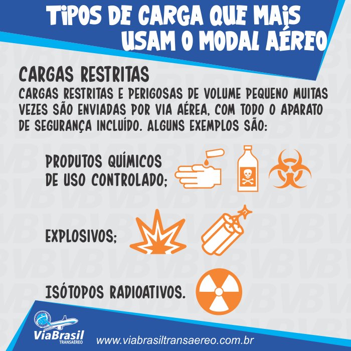 ViaBrasilTransp's tweet photo. Cargas restritas requerem um cuidado especial e por vezes muito rápidos. Coisas que só o modal aéreo pode oferecerer
#transporteexplosivo #cargasrestritas #viabrasiltransaereo #modalaereo https://t.co/tBxsmZNvAs