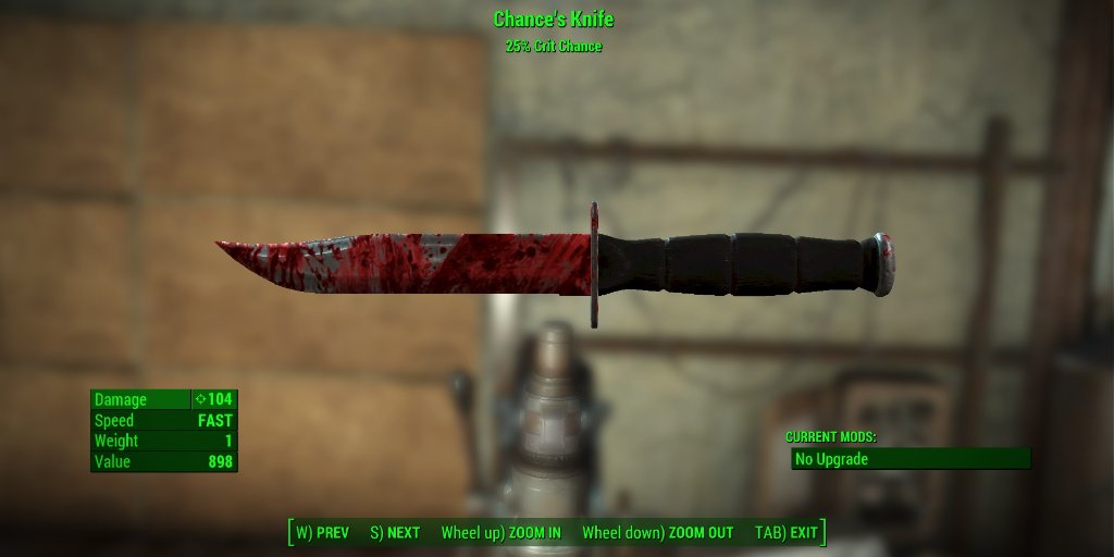 fallout 4 knife mods