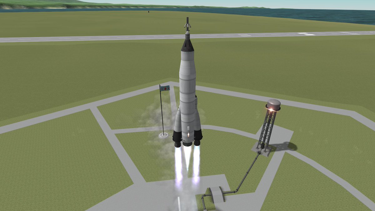 ベルカ宇宙軍 マーキュリー計画を再現しようと思って作っているアトラスロケット Ksp ベルカ宇宙軍 マーキュリー計画を再現しようと思って作っているアトラスロケット Ksp