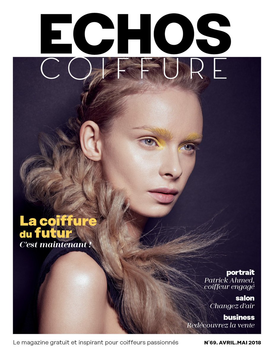 L’édition Avril-Mai de votre magazine ECHOSCoiffure est dans les bacs ! Retrouvez notre dossier exclusif, le portrait de la saison et toutes les actus incontournables de ce printemps 🌸 
 💟 À découvrir sur echoscoiffure.fr/project/echosc…