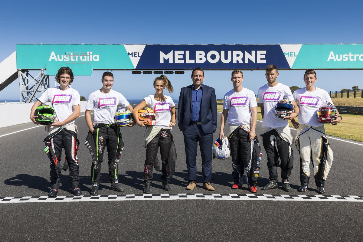 chelz_34's tweet photo. Looking forward to be working with 3 new Junior members of the Push Talent Management 'Accelerate' program. Stoked for these 3 guys to jump on board. 🏁
Bring on 2018
#NeverGiveUp #PushManagement #DriverManagement https://t.co/7PkedWhadm