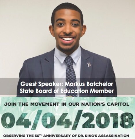 MarkusforDC's tweet photo. Join us today, @04042018MLK, at MLK and Malcolm X Avenues to remember the man and to reignite the movement in our communities. #MLK50 https://t.co/xpkuJFvK0Q
