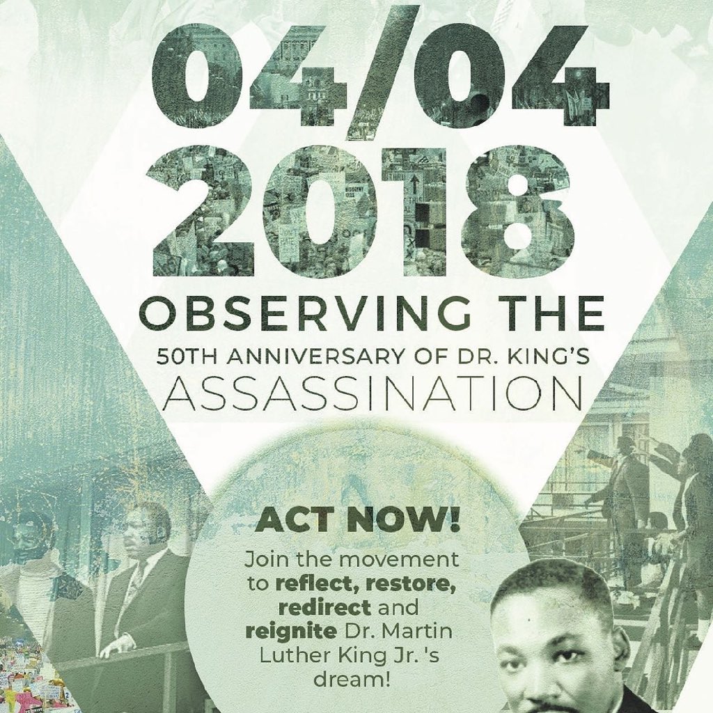 MarkusforDC's tweet photo. Join us today, @04042018MLK, at MLK and Malcolm X Avenues to remember the man and to reignite the movement in our communities. #MLK50 https://t.co/xpkuJFvK0Q