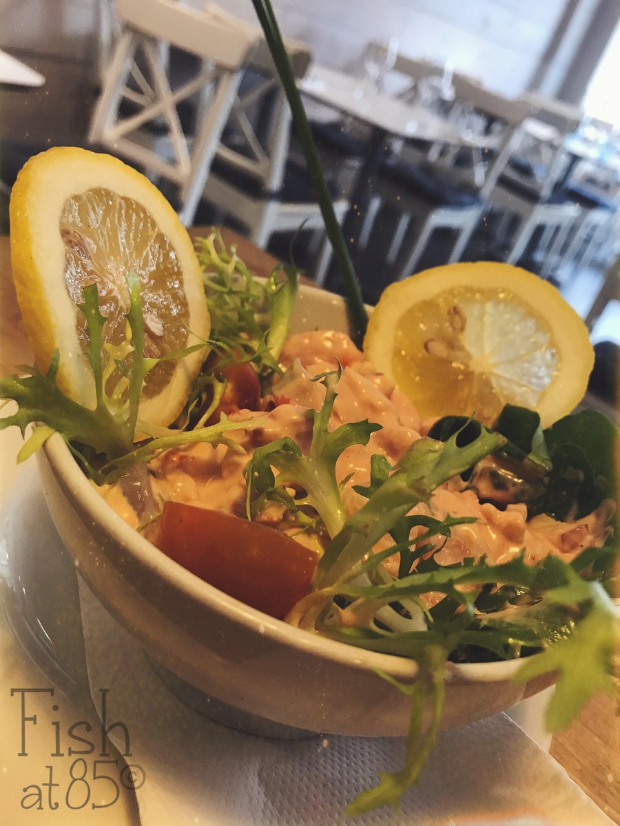 #NEW on the catch menu - - Open prawn cocktail with crayfish.
Delishhhh! 🤤😍