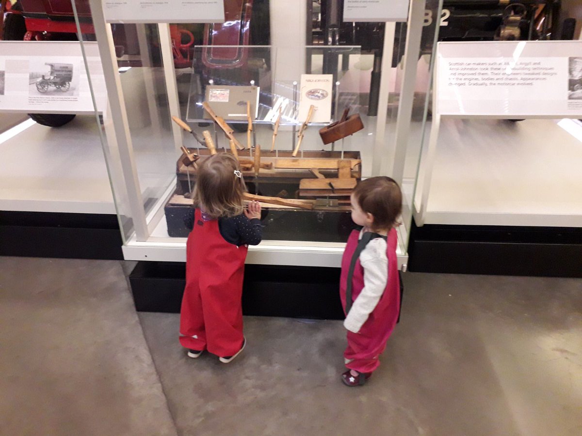 LullabyLaneWest's tweet photo. A small group of our toddlers visiting the Transport Museum. They were all excited when they arrived and seen the bus #fun #learning #transport @paulinescott222 @ianscott09 @NdnaScotland https://t.co/ethIAR6Jtq