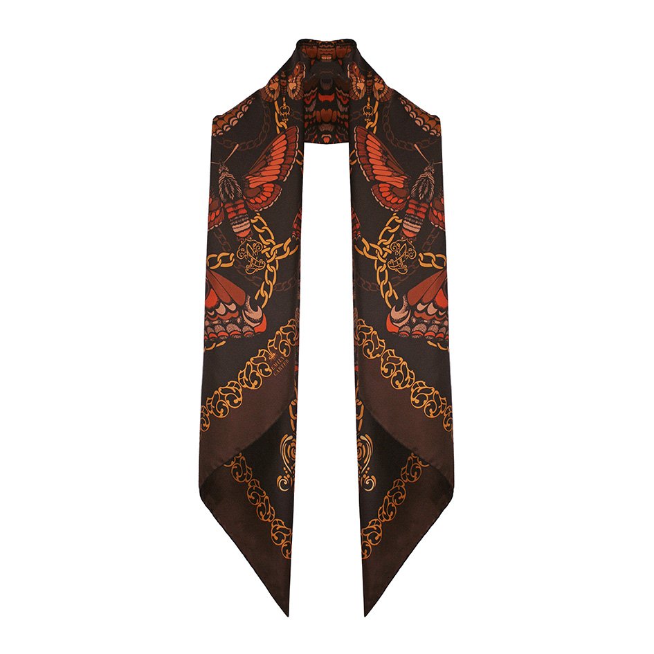 The Moths &amp; Lockets Scarf | emily-carter.co.uk #emilycarter #ecscarf