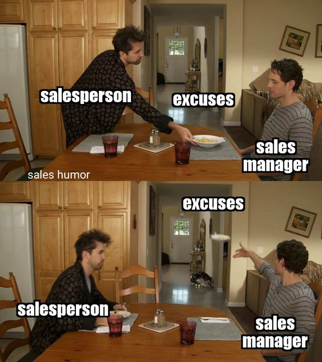 We don't do too many for sales managers.

#sales #saleshumor