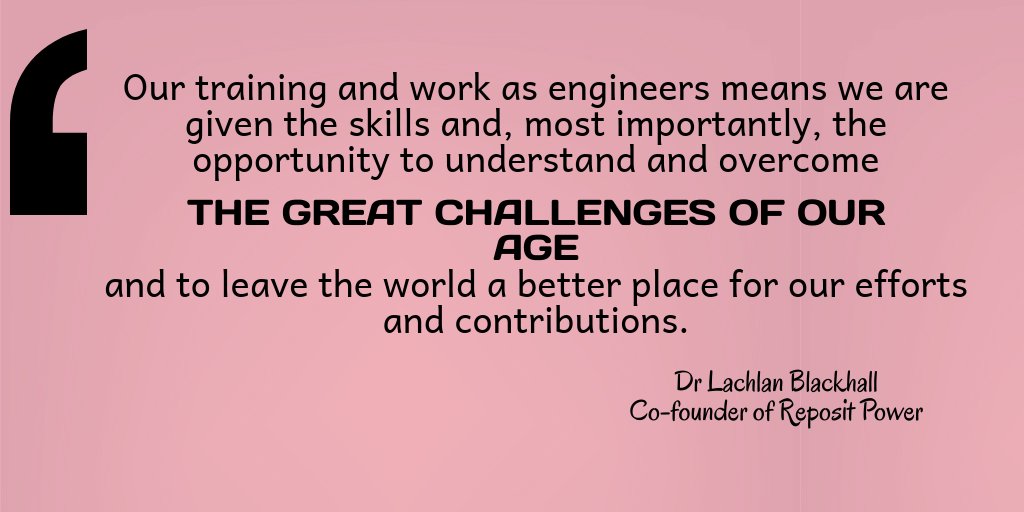 ATSE_au's tweet photo. Happy Global Day of the Engineer! Here ATSE Fellow Dr Lachlan Blackhall explains how engineers make the modern world @lblackhall #GlobalEngineer #WhyIAmAnEngineer https://t.co/F01fru7YDr
