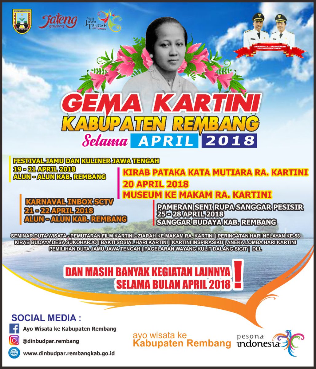 Jateng Twit On Twitter Gema Kartini Kabupaten Rembang Selama Bulan Jateng Twit On Twitter Gema Kartini Kabupaten Rembang Selama Bulan