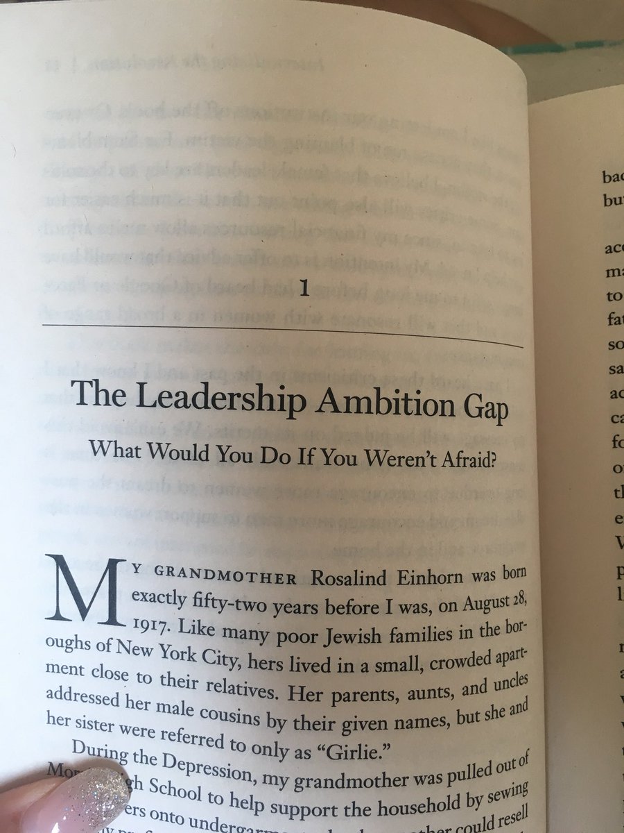 karishma10in's tweet photo. @sherylsandberg You had me at chapter 1! Midway through your book and I can’t thank you enough for writing it. Every single line resonates. https://t.co/A12gtyEukx