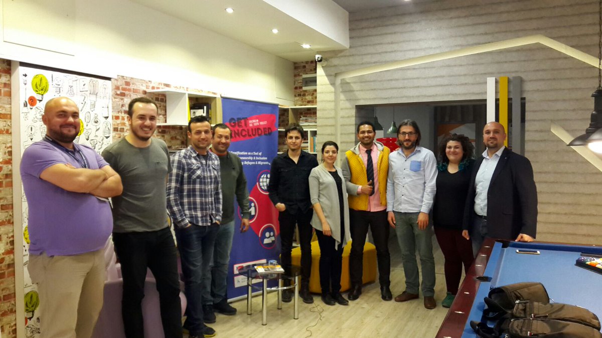 Get_Included's tweet photo. “Gamification as a Tool of Entrepreneurship &amp; Inclusion for Young Refugees &amp; Migrants - GET INCLUDED” isimli Erasmus+ KA2 Gençlik Alanında Stratejik Ortaklıklar Projesi Kick Off Meeting için katkı sağlayan tüm proje partnerlerine teşekkür ederiz. @dokuzeylultto @deparktgb https://t.co/w7Z6L0ah4h