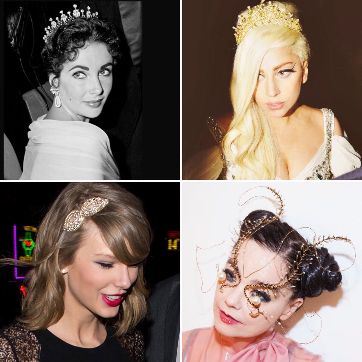 GloriousTiaras's tweet photo. I do love a lady who knows the difference the right hair accessory makes to her finished look 😍
#elizabethtaylor #LadyGaga #TaylorSwift #Byork #leadingladies #accessorygoals https://t.co/WFCJyZkgMH