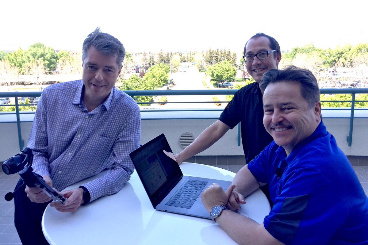 Our SJ team filming with the fantastic Albert Amparan, taking us through the #videoconferencing experience on #SIP video endpoint with #telepresence layout. Video coming soon @CiscoSE !!