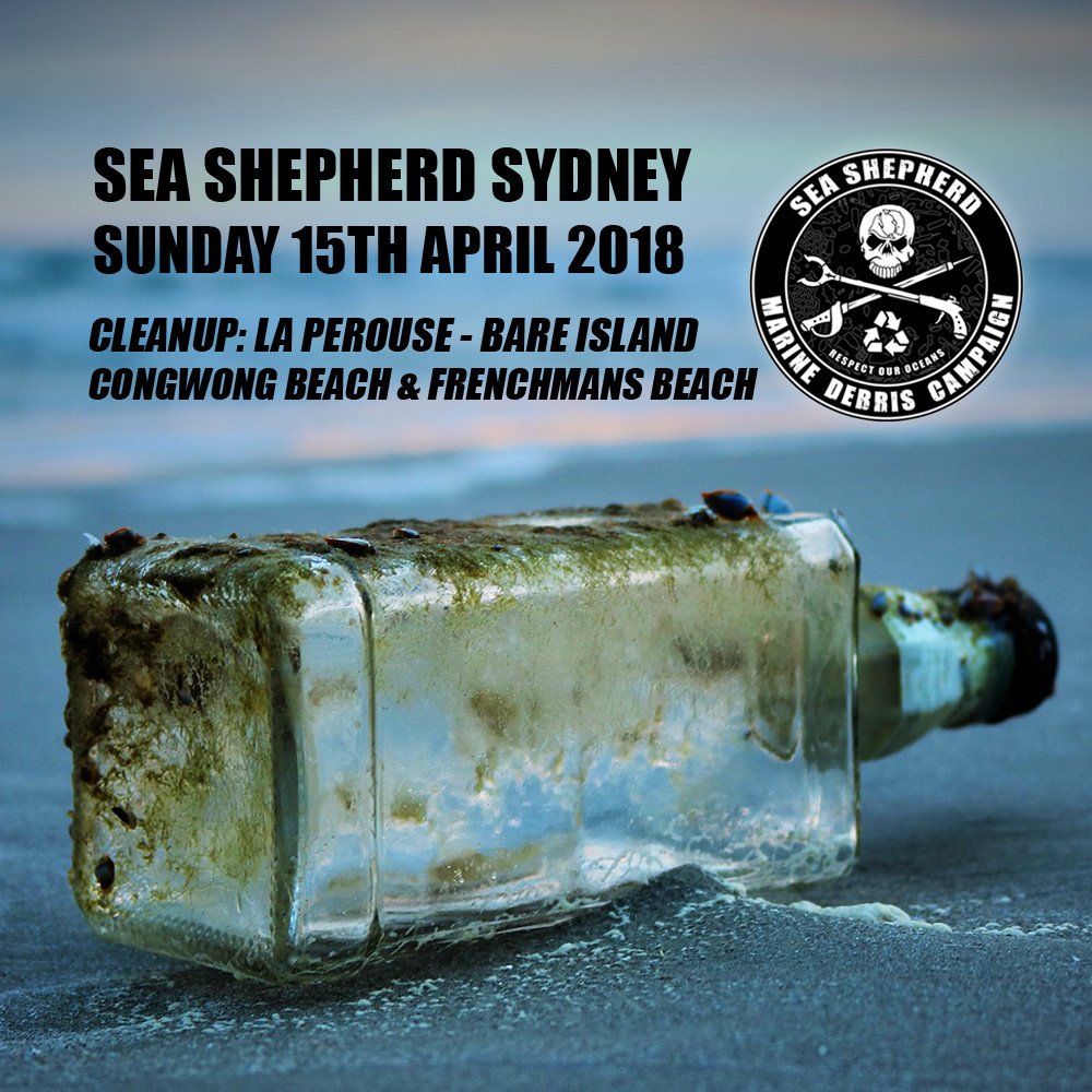 SYDNEYSIDERS : Beach Cleanup! April 15th at Bare Island - Congwong Beach &amp; Frenchmans Beach. Registrations will be open from 12:15pm! We would love for you to come along and join us. Details > facebook.com/events/1984281…