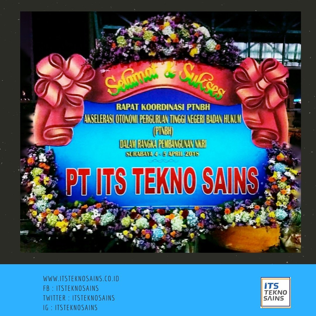 Selamat dan sukses untuk ITS Surabaya selaku tuan rumah Rapat Koordinasi PTN-BH se Indonesia 4 - 5 April 2018. 
#ITSSurabaya
#PTNBH