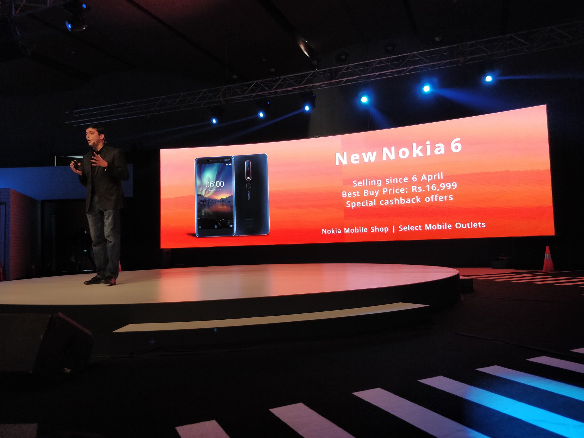 Nokia 6 (2018) Launched in India at 16999 Rupees