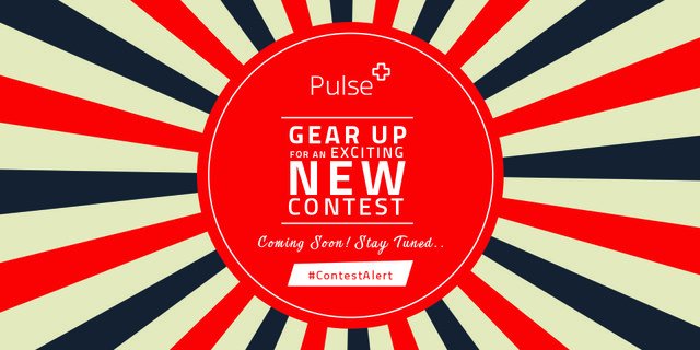 pulsepharm's tweet photo. Hey, guys get ready to win exciting prizes by participating in Pulse Contest. Stay tuned and keep following for more updates.
#PulseContest #ContestAlert #ContestAlert2018 https://t.co/DzLACpMWPz