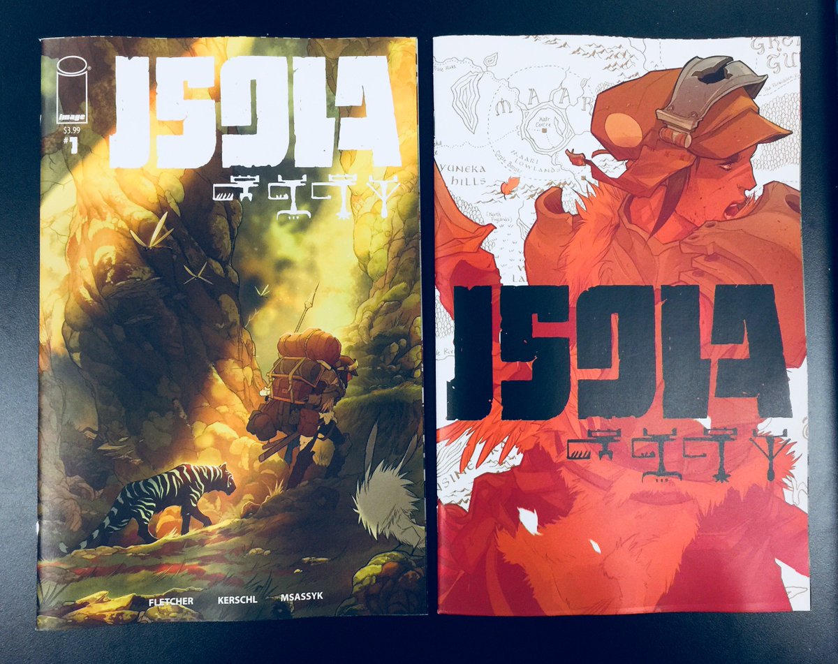 TheBigBang_'s tweet photo. One of our most anticipated new series kicks off this #NCBD!

@brendenfletcher, @karlkerschl, #Msassyk and @adityab present to you...

ISOLA! https://t.co/nfqx2GxXsG