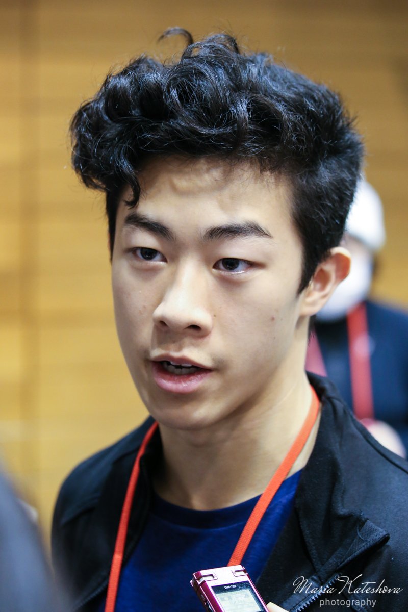 mariapixx's tweet photo. Nathan Chen at 2017-18 Grand Prix Final press conference
#NathanChen #GPF17 https://t.co/EtoUocNsMu