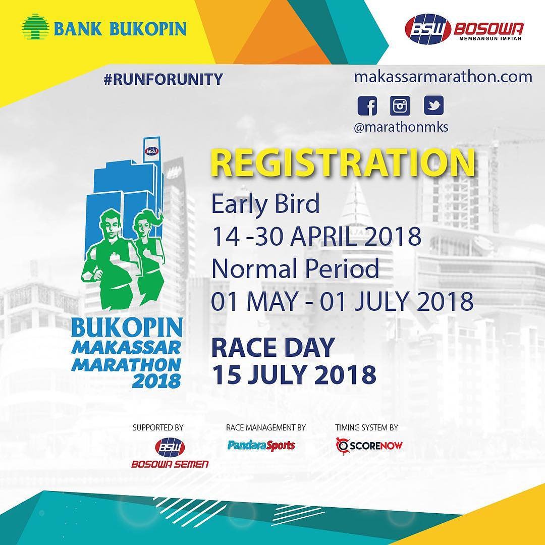 🔍 Bukopin Makassar Marathon • 2018 Bukopin Makassar Marathon • 2018