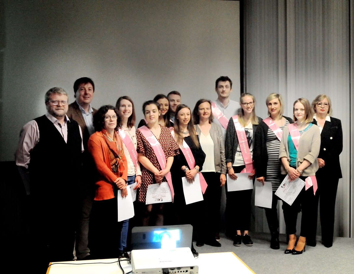 EcoSupCampus's tweet photo. Remise des diplômes de nos étudiants https://t.co/2Qym2DdbmJ