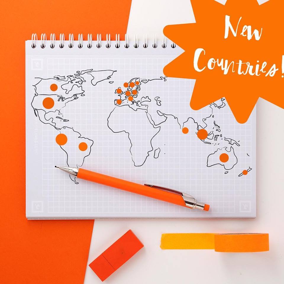 WhitelinesPaper's tweet photo. YES, it’s time again! Can you spot the new dots? Whitelines is now available in 69 stores across Ecuador 🇪🇨 and we also finally have one stockist in Sri Lanka 🇱🇰 @helloprint_lk ! Find shop location at: https://t.co/x5R4vOP9FD #whitelinespaper #stationery #Ecuador https://t.co/tjZPHOdgT9