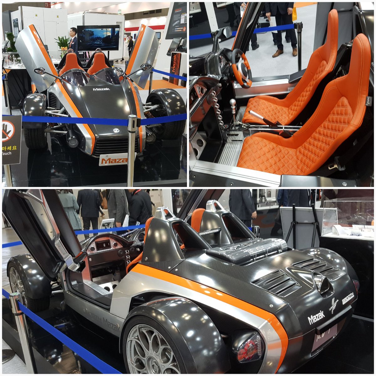 3dEast's tweet image. Some pretty cool non-#3dprinted stuff at today's #SIMTOS2018 show in #Seoul #SouthKorea.