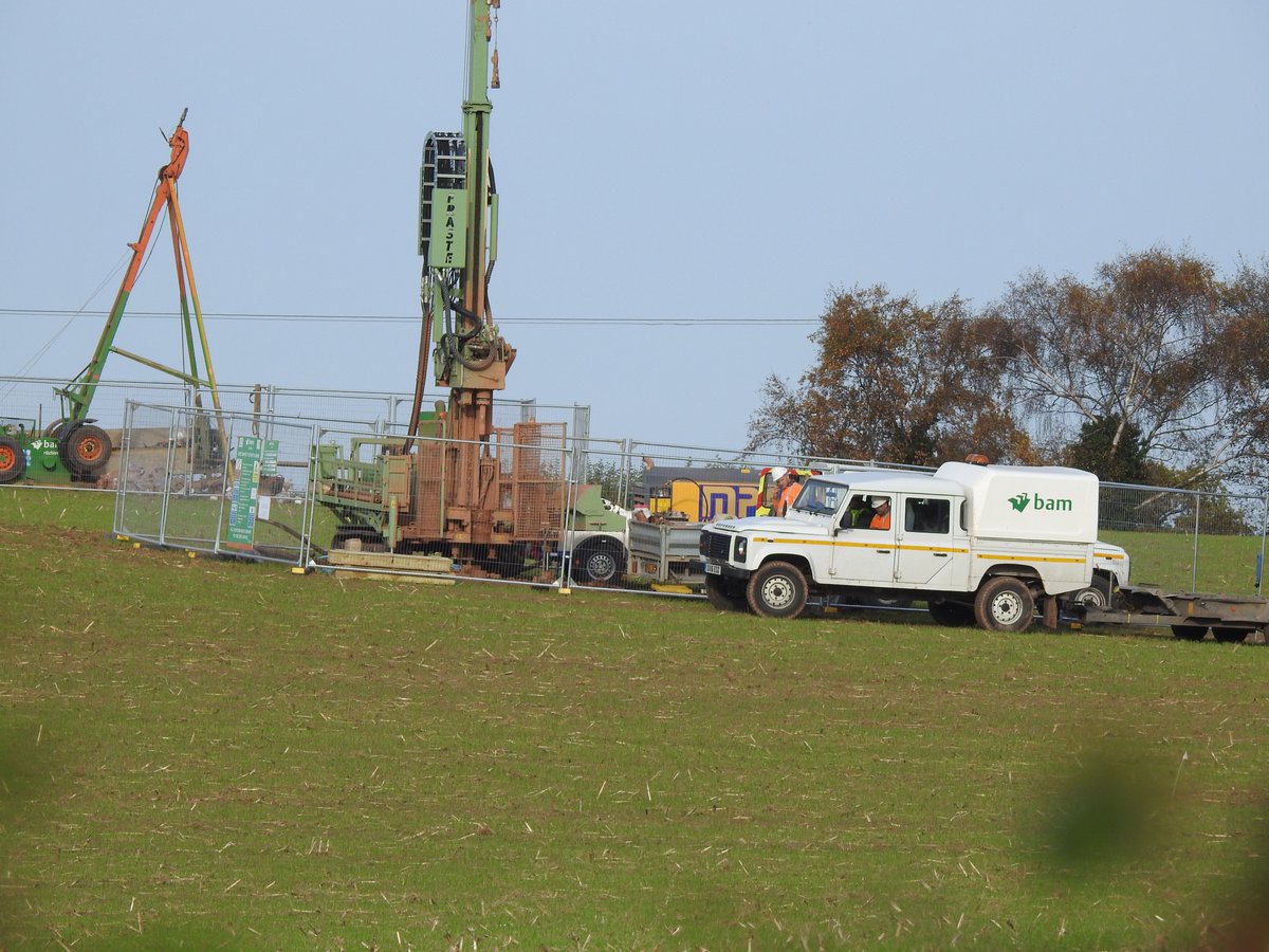 davidjohnchuck's tweet image. #photooftheday - geo - surveying in Warwickshire for #HS2