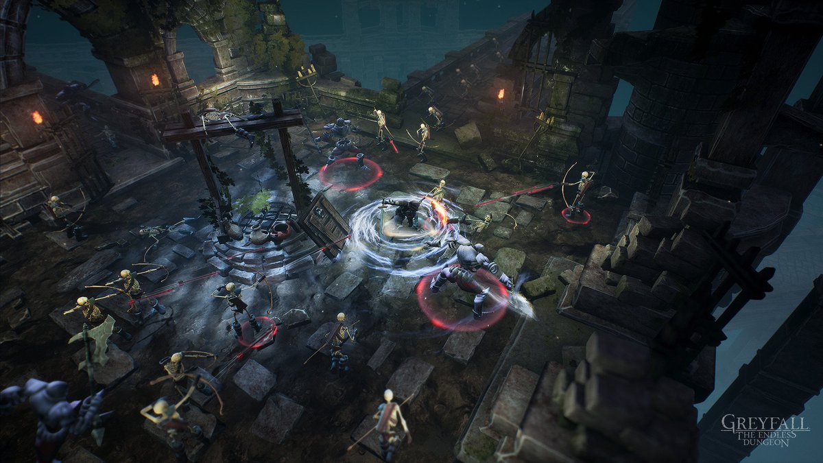 Greyfall: The Endless Dungeon tweet media