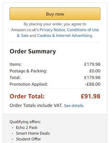 Amazon Echos tweet media