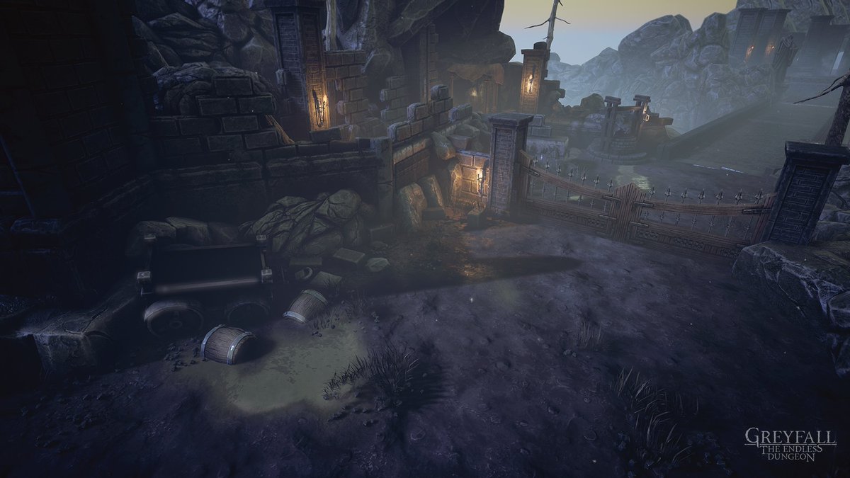 Greyfall: The Endless Dungeon tweet media