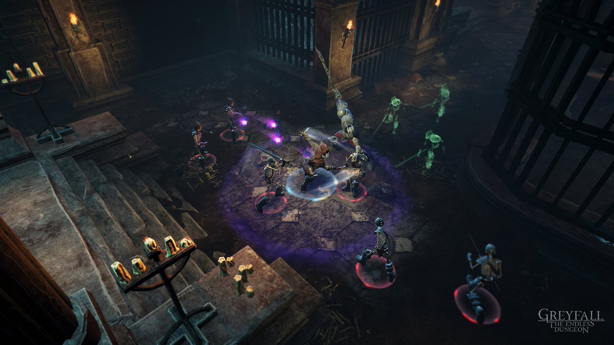 Greyfall: The Endless Dungeon tweet media