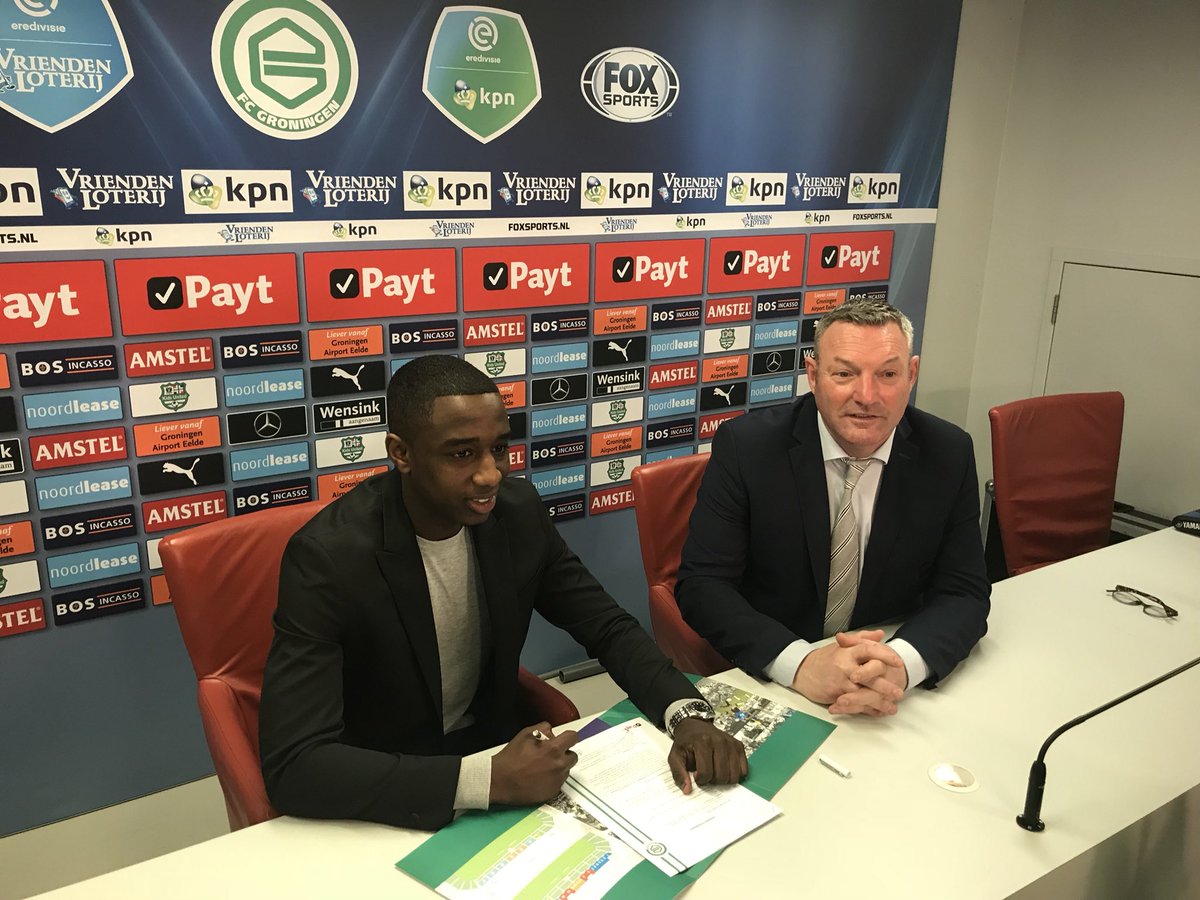 fcgroningen's tweet photo. Welkom @AMMoreiraa!โ๏ธ
Ahmad Mendes Moreira zit volgend seizoen bij de selectie van FC Groningen. Hij komt over van Kozakken Boys. https://t.co/3Yt0NnyHQQ
