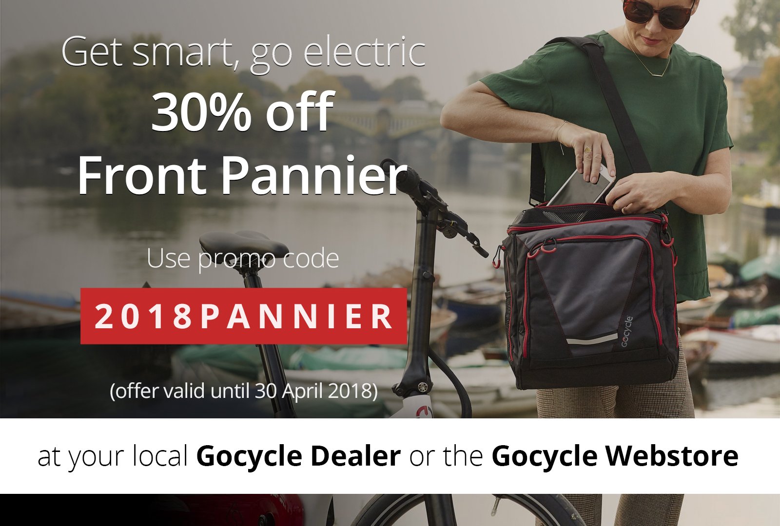 gocycle front pannier