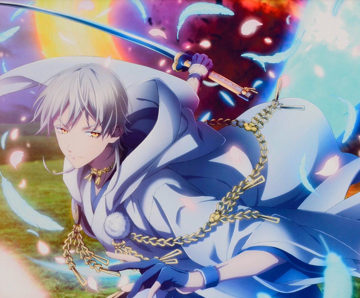 Cg I 活撃 刀剣乱舞 鶴丸国永 三日月宗近 の出力と額装の魅力をまとめました Togetter Cg I 活撃 刀剣乱舞 鶴丸国永 三日月宗近 の出力と額装の魅力をまとめました Togetter