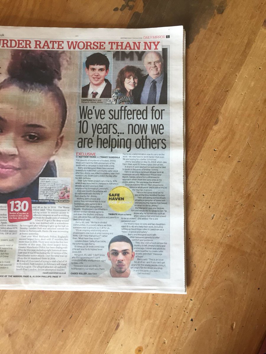 Pick up your copy of today’s <a href="/DailyMirror/">The Mirror</a>, to read this article on #ForJimmy @marny52 <a href="/forjimmyHQ/">For Jimmy</a>