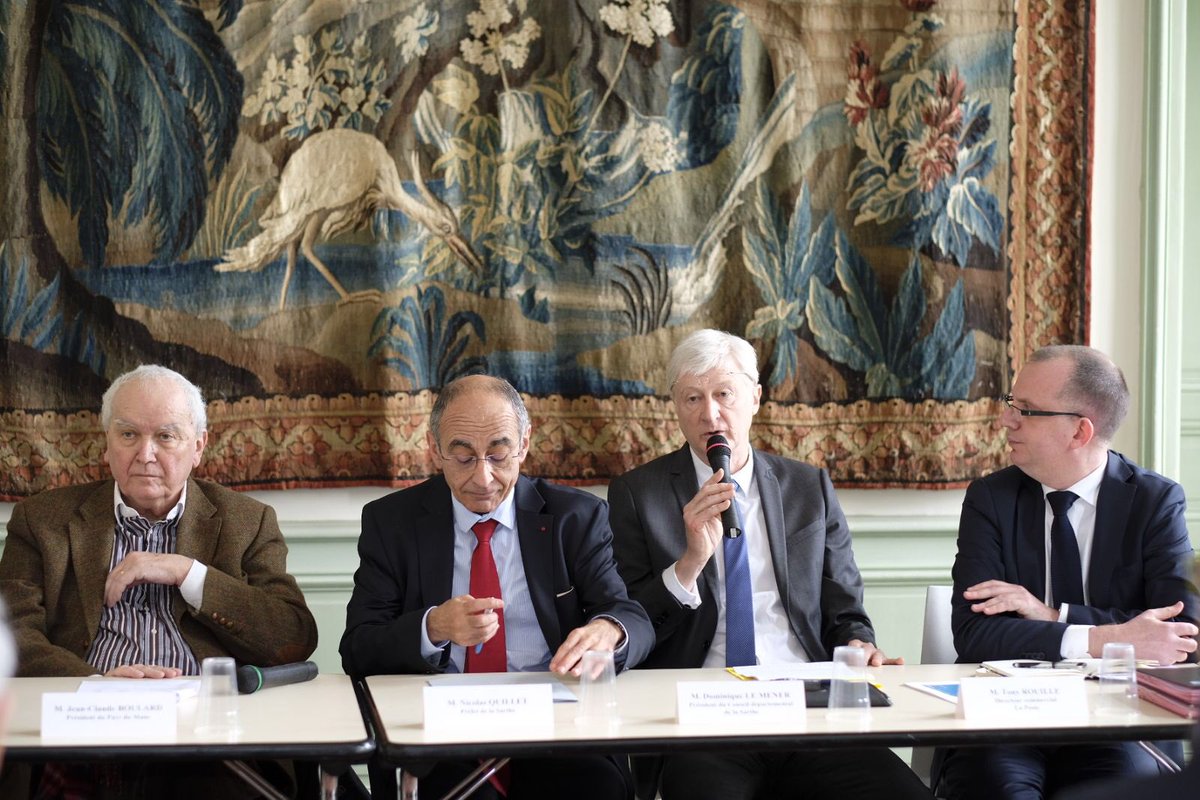 lasarthe_72's tweet photo. Signature de la convention DEPAR
Le programme DEPAR (Diagnostic énergétique pour accompagner la rénovation), développé par La Poste, vise à inciter les ménages les plus modestes à réaliser des travaux pour améliorer la performance énergétique de leur logement https://t.co/cN7lCrBU4N