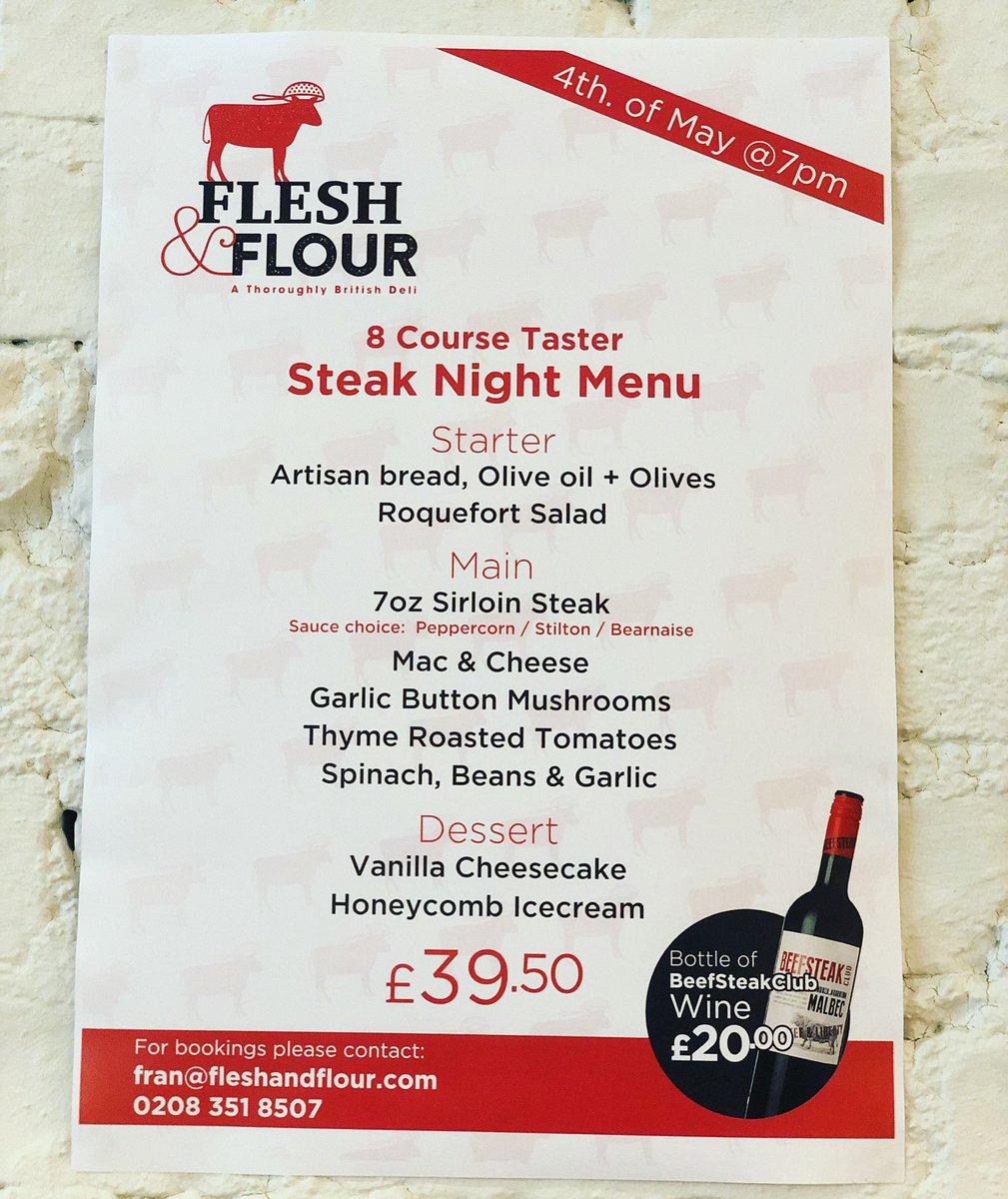 Flesh & Flour (@fleshandflour) on Twitter photo 