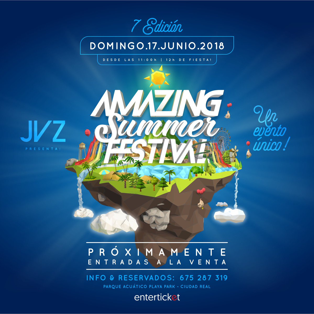 Dentro de muy poco estarán a la venta las entradas para el <a href="/AmazingFestiva/">nisu 12346</a> 2018 ☀️🙌🏼

Próximamente publicaremos el primer avance de artistas de este gran festival de Ciudad Real 🔥

Entradas próximamente aquí 👉🏼🎟 bit.ly/2q4tGju
#Enterticket #AmazingFestival