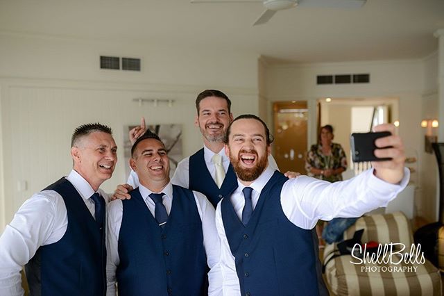 I love that the guys takes #selfies too!
Groom & Groomsmen's suits by @tarocash 
#beinspiredpr #weddingpr #bridalpr #eventpr #weddingpublicrelations #bride #bridetobe #wedding #weddings #bridal #weddinginspiration #weddingstyle #partyinspiration #love #l… ift.tt/2uMusGr