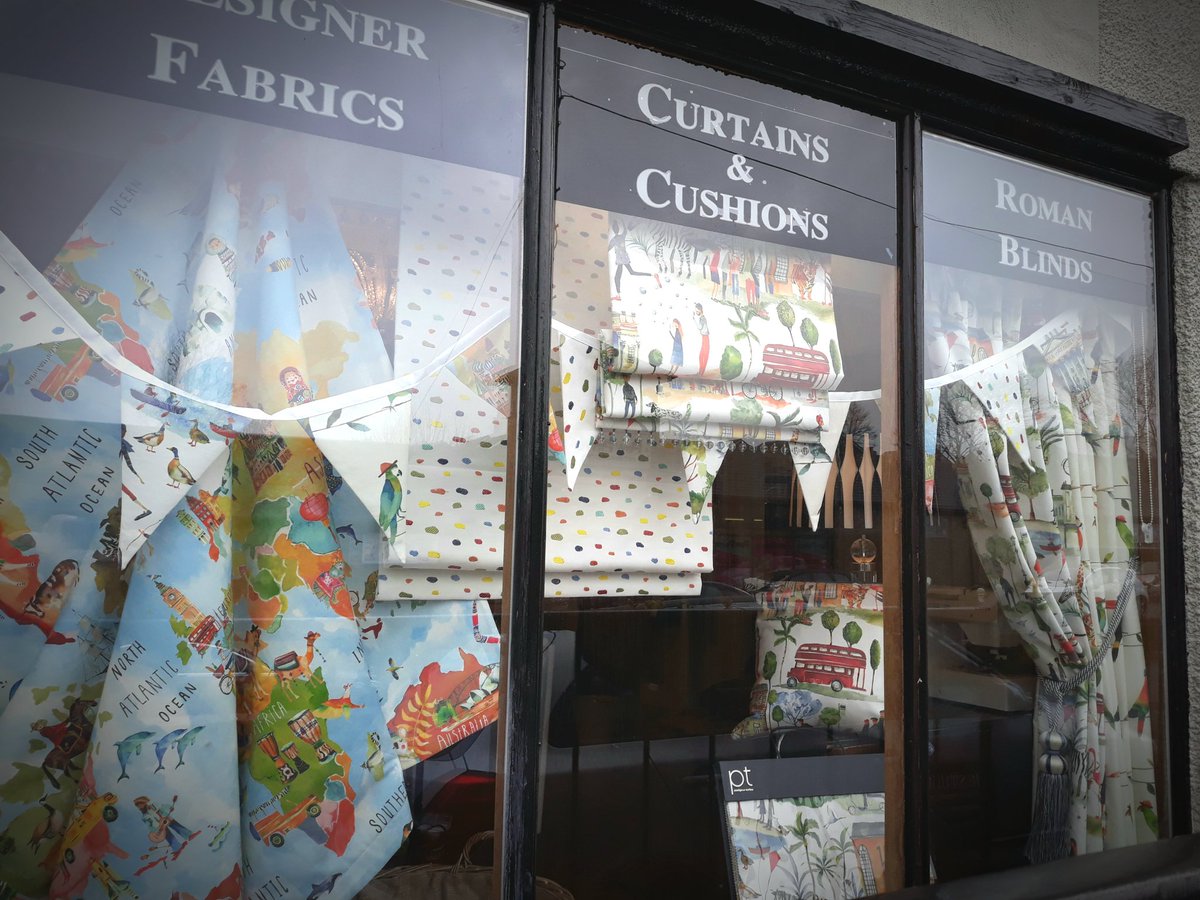 StudioCurtains's tweet photo. It might be cold and wet outside, but a warm welcome awaits you @StudioCurtains 
Pop in and have a look at the fabulous new @PrestigiousText My World collection
#curtains #blinds #cushions https://t.co/l9LI6dGA7C