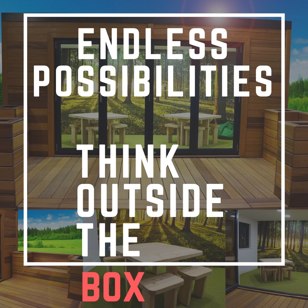 Create your space #thinkoutsidethebox #creativity #cedar #eco-friendly