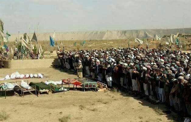 AnsarAAbbasi's tweet photo. American bombers killed these young 101 students at a Madrssa in Kunduz. They had gathered at a ceremony to receive their certificates. #StateTerrorism https://t.co/XBv4IfMImb