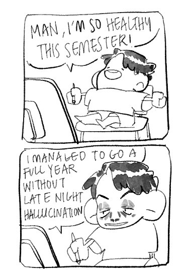 living alone at 530am is an adventure 